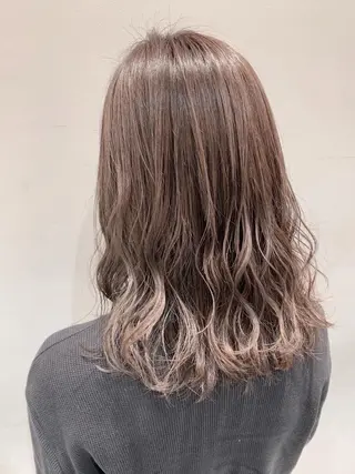 セミロング カラー 🦖鶴岡香純🦖 育休中のヘアスタイル