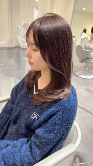 カラー 髙井 麻帆のヘアスタイル
