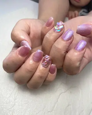 ショート ネイル 山崎 怜のネイルデザイン