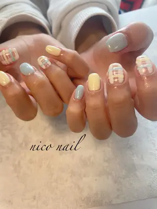 ネイル 香芝市ネイルサロン nico nailのネイルデザイン