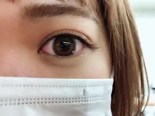 ミディアム カラー パーマ ヘアアレンジ メンズ キッズ ネイル マツエク・マツパ 透明感カラー💖 Stylist佐藤澪のマツエク・マツパデザイン