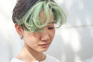 ショート カラー tokute Takahashiのヘアスタイル