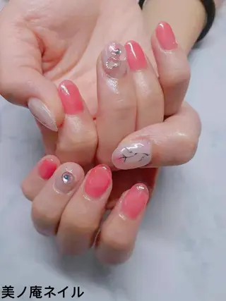 ネイル 美ノ庵ネイルサロン メトロポリタン前店のネイルデザイン