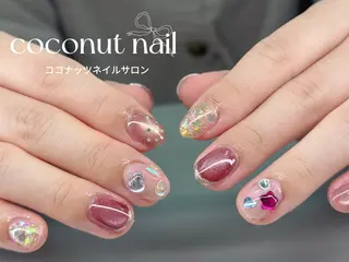 ネイル 神田 ココナッツのネイルデザイン
