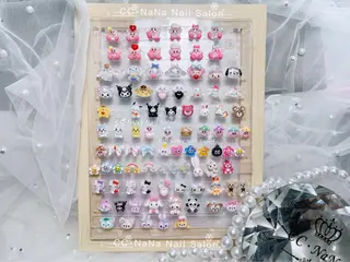 ネイル 💎CC・NaNa 韓国風ネイル🌙Cのネイルデザイン