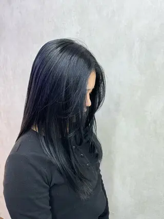 ロング 艶カラー/レイヤー Mio🌸のヘアスタイル