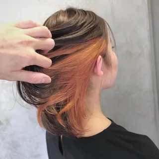 カラー 冨木 雄斗のヘアスタイル