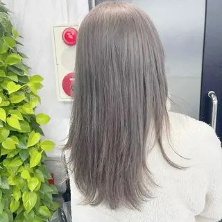 セミロング カラー ミルボンAujua認定サロン Ria  OSAKA 梅田所属・メンズ特化/ マンツーマン/Ryuのヘアスタイル