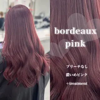 ロング カラー 韓国風艶髪🎀 暖色カラー🤍のヘアスタイル