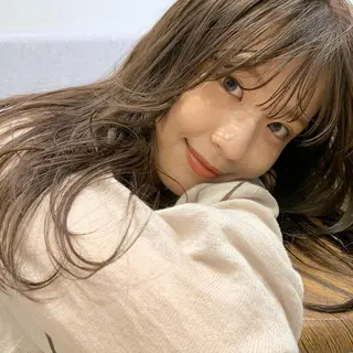 ミディアム カラー go today share salon表参道Polaris所属・オリーブベージュ きょうかの眉毛・アイブロウイメージ