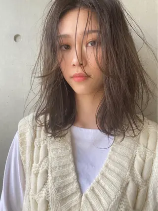 ミディアム 菅原 英 /メンズカットのヘアスタイル