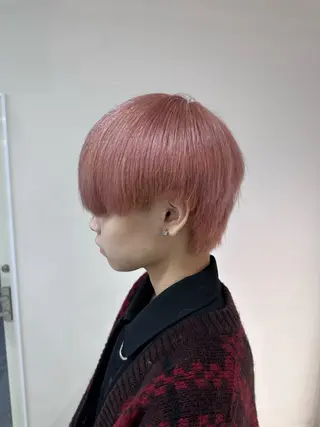 ショート カラー メンズ ハイトーン職人 RIKU🎈のヘアスタイル