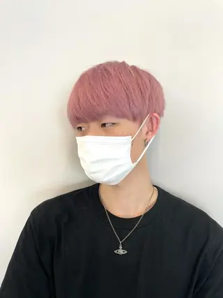 ショート カラー メンズ 関 京磨のヘアスタイル