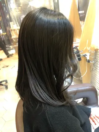 ロング 美髪矯正/渡辺 りんのヘアスタイル