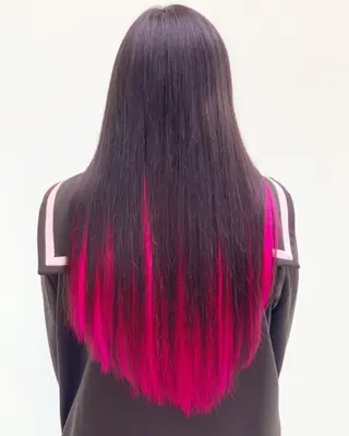 ロング ReHyd BEAUTÉ salon&store 心斎橋店所属・❤️MASAKO❤️ 🌸🩷エクステ🩷のヘアスタイル