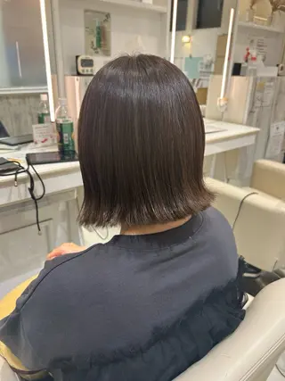 ショート カラー ORANGEPOP 南船橋店所属・富 菜那里のヘアスタイル