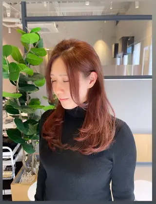 セミロング Le rond ロンド所属・Le rond吹田店のヘアスタイル