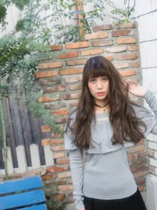 カラー パーマ amie 高崎 【アミ】のヘアスタイル