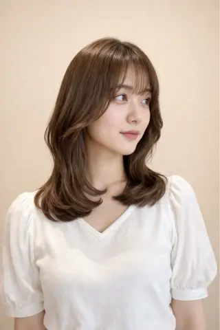 ミディアム ｈｅｙａ所属・髪質改善 ／ 艶髪 ／🪴arisuのヘアスタイル