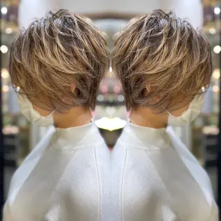 ショート 韓国カラー/エクステ carryのヘアスタイル