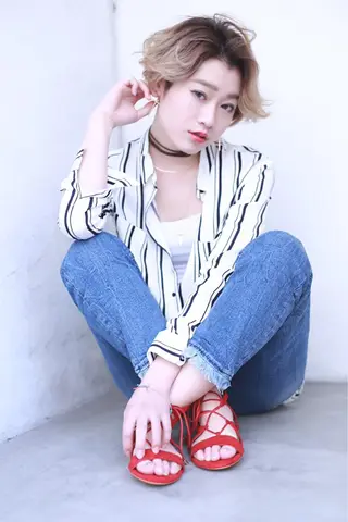 ショート メンズヘア/レイヤー /ボブ山内春輝のヘアスタイル