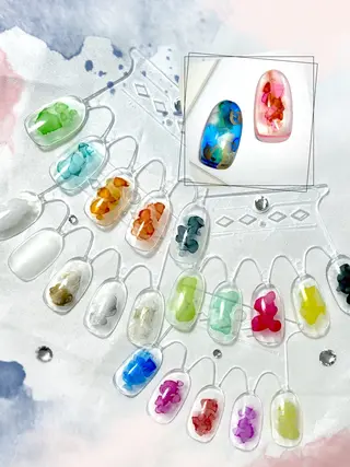 ネイル Nail salon Cielel⟡Ayaのネイルデザイン