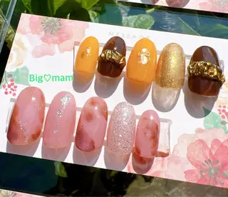 ネイル Big♡mam所属・Big♡mam （MAMI）のネイルデザイン