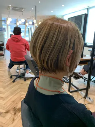 ショート 【S.BROOM】 店長　西川徹のヘアスタイル