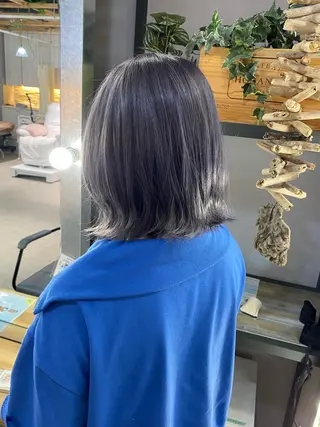 ミディアム カラー 溜 一太のヘアスタイル