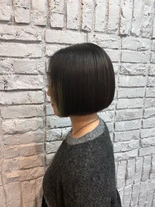 ショート カラー 三浦 栞のヘアスタイル