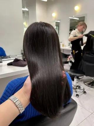 カラー 透明感ベージュ🤎 ナチュラルレイヤーのヘアスタイル