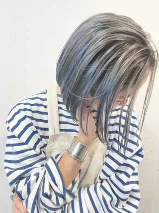 ショート カラー suvvy hairsalonのヘアスタイル