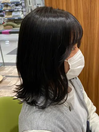 ミディアム 日置美容室所属・石井 佑飛のヘアスタイル