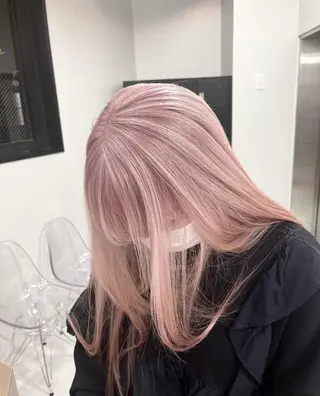 ロング カラー 韓国ワンホンヘア 🎀SHIONEのヘアスタイル