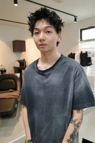 ショート ボブ/レイヤー /河内温太のヘアスタイル