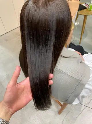 ロング カラー mee.浦和店所属・浦和指名率No.1 ショート特化美容師のヘアスタイル