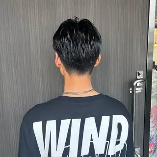 メンズ ちさと/メンズ ショート/縮毛矯正のヘアスタイル