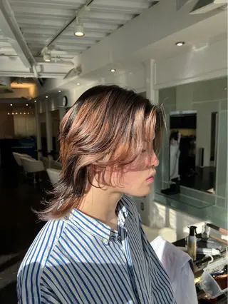 ミディアム ヘアアレンジ メンズ 🌱エシカル🌱 松原大将のヘアスタイル