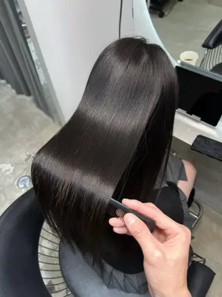 ロング カラー etora 渋谷所属・ワンホンヘア🇨🇳 髪質改善/itaruのヘアスタイル