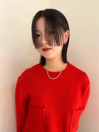 ミディアム 🌷横浜/レディース /縮毛/ さくら🌷のヘアスタイル