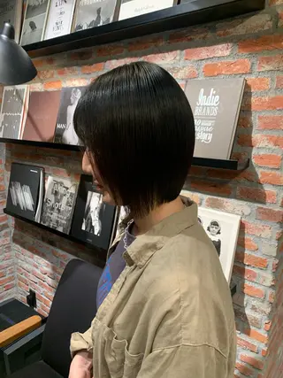 ショート 藤田 明輝のヘアスタイル