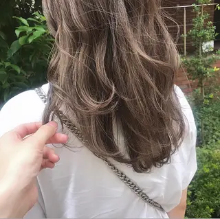 セミロング 💎【髪質改善カラー 艶髪×縮毛矯正】💎のヘアスタイル