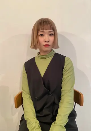 ショート カラー GATTACA所属・KEI gattacaのヘアスタイル