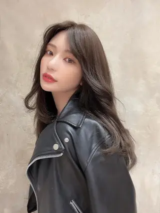 セミロング モテ髪🤍こなれヘア 藤山裕大のヘアスタイル