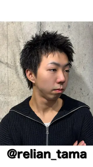 メンズ 池袋メンズ縮毛矯正 ｜玉城柊平のヘアスタイル