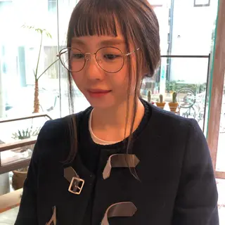 ミディアム カラー BRUNTJET所属・MAEDA MADOKAのヘアスタイル
