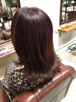 セミロング カラー パーマ ヘアアレンジ メンズ キッズ ネイル マツエク・マツパ ⭐️ハイクオリティ カラー杉本雄志⭐️のヘアスタイル