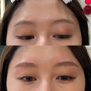 アイブロウ ボブパーマ／アレンジ Onのヘアスタイル