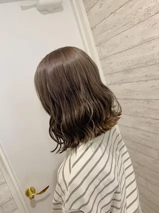 ミディアム カラー GO TODAY SHAiRE SALON 町田店所属・🫧大森 知夏🫧のヘアスタイル