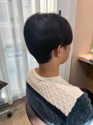 ショート メンズ 藤崎百道メンズカット Zina/森井唯央のヘアスタイル